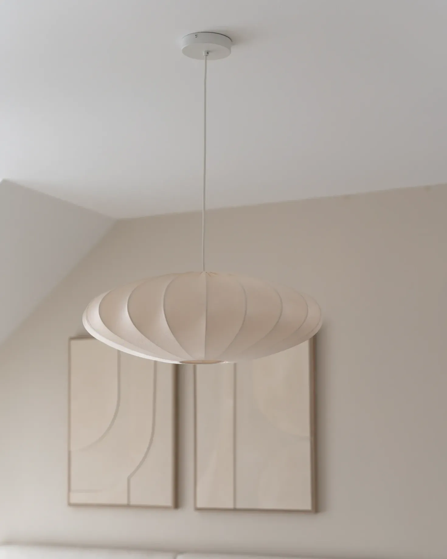 Lampadario GUACARA Bianco sporco