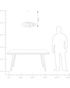 Lampadario GUACARA Bianco