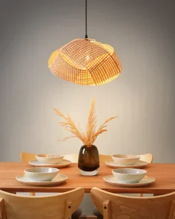 Lampadario HALIL Bambù Beige