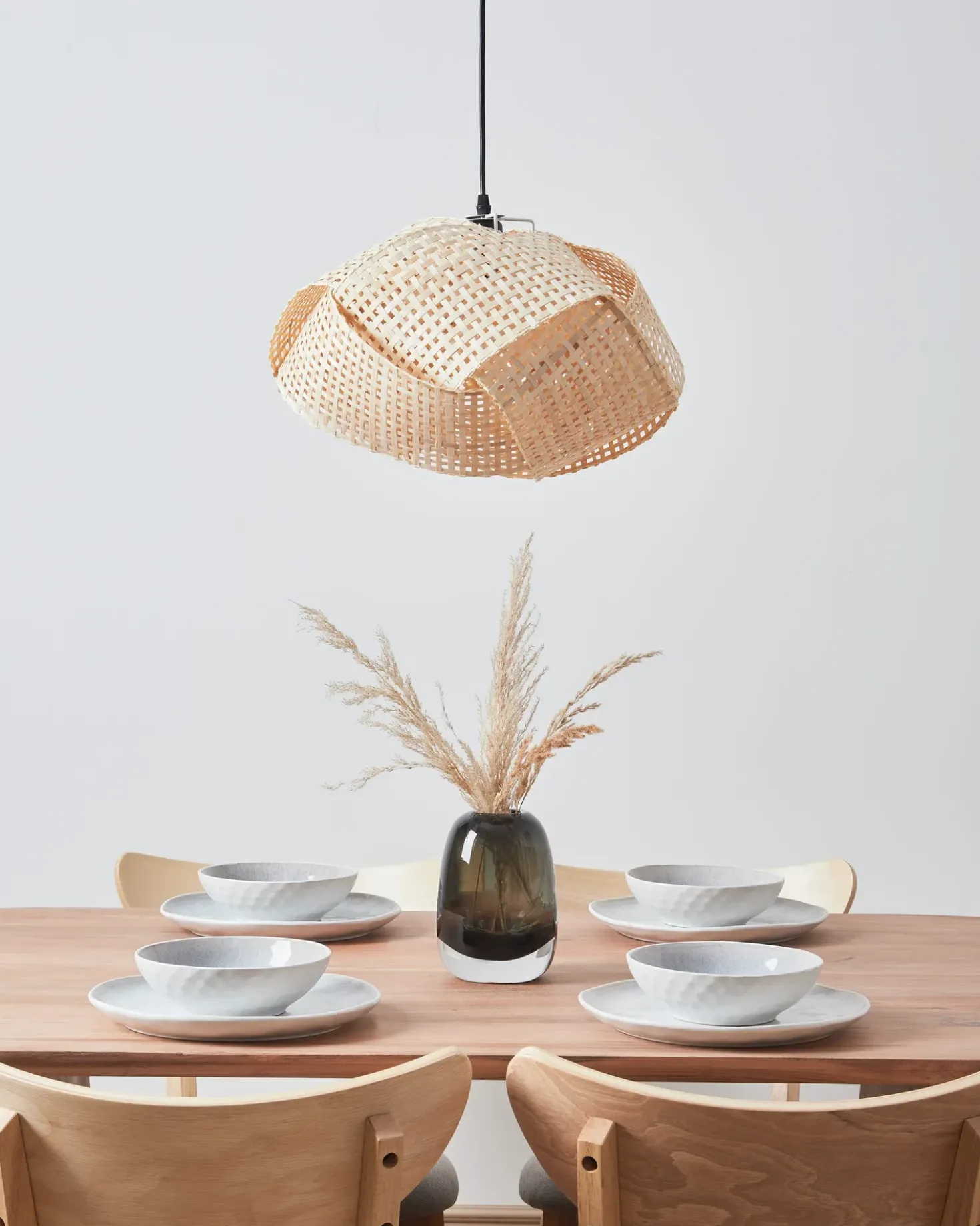 Lampadario HALIL Bambù Beige