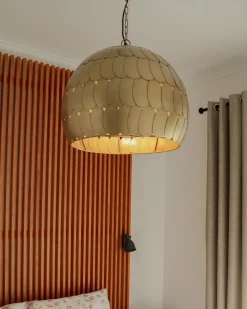 Lampadario HARANGI Metallo Ottone