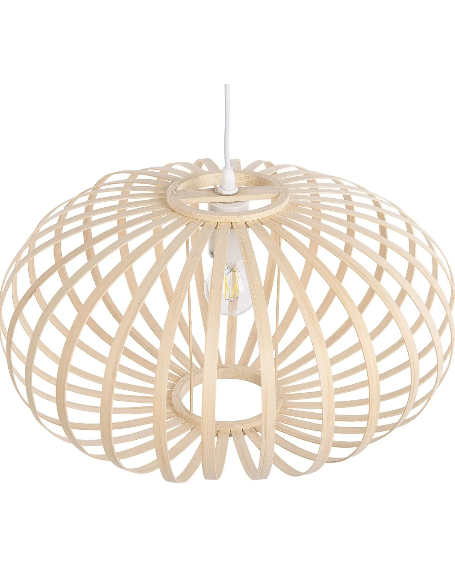 Lampadario HAVEL Bambù Marrone chiaro