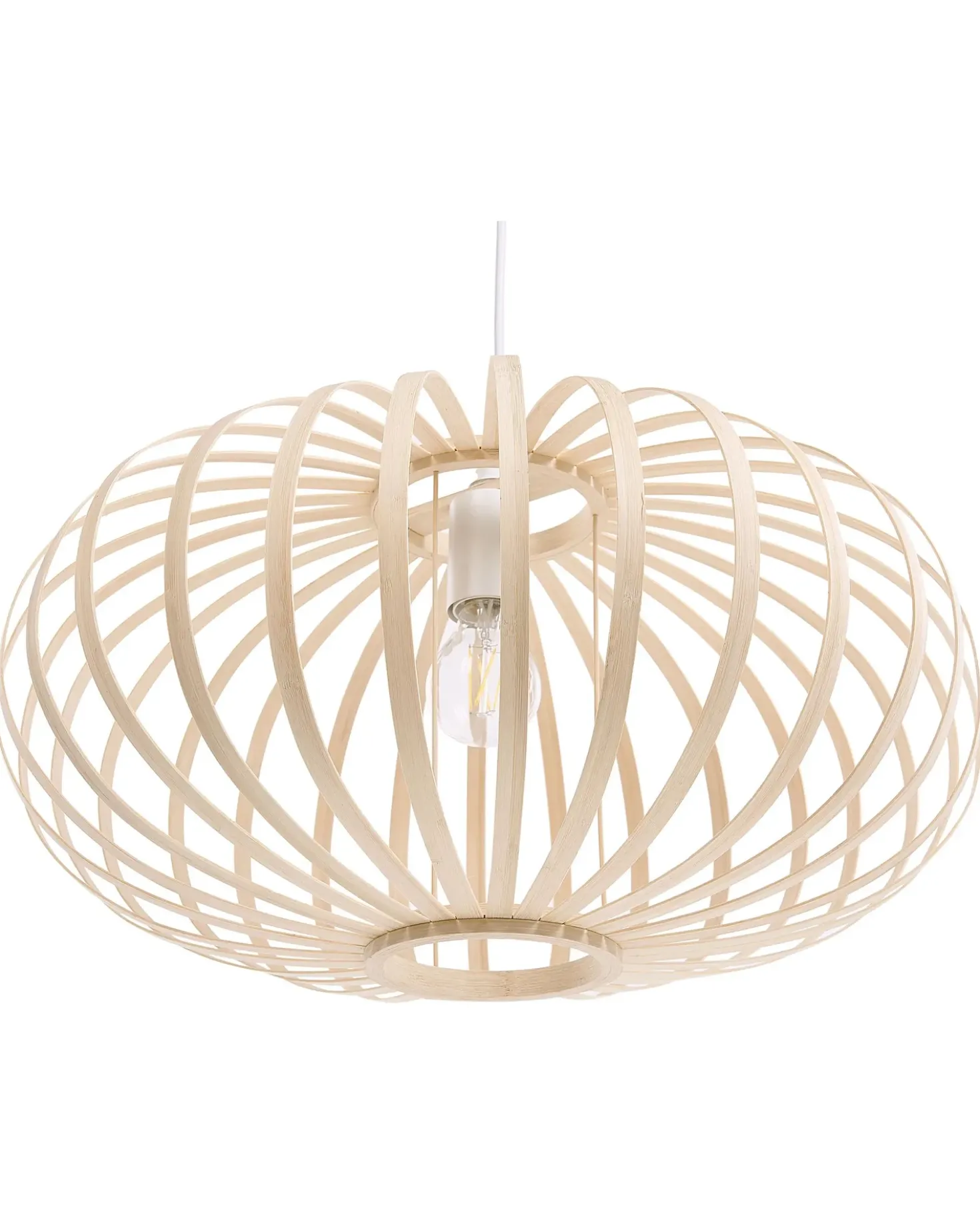 Lampadario HAVEL Bambù Marrone chiaro
