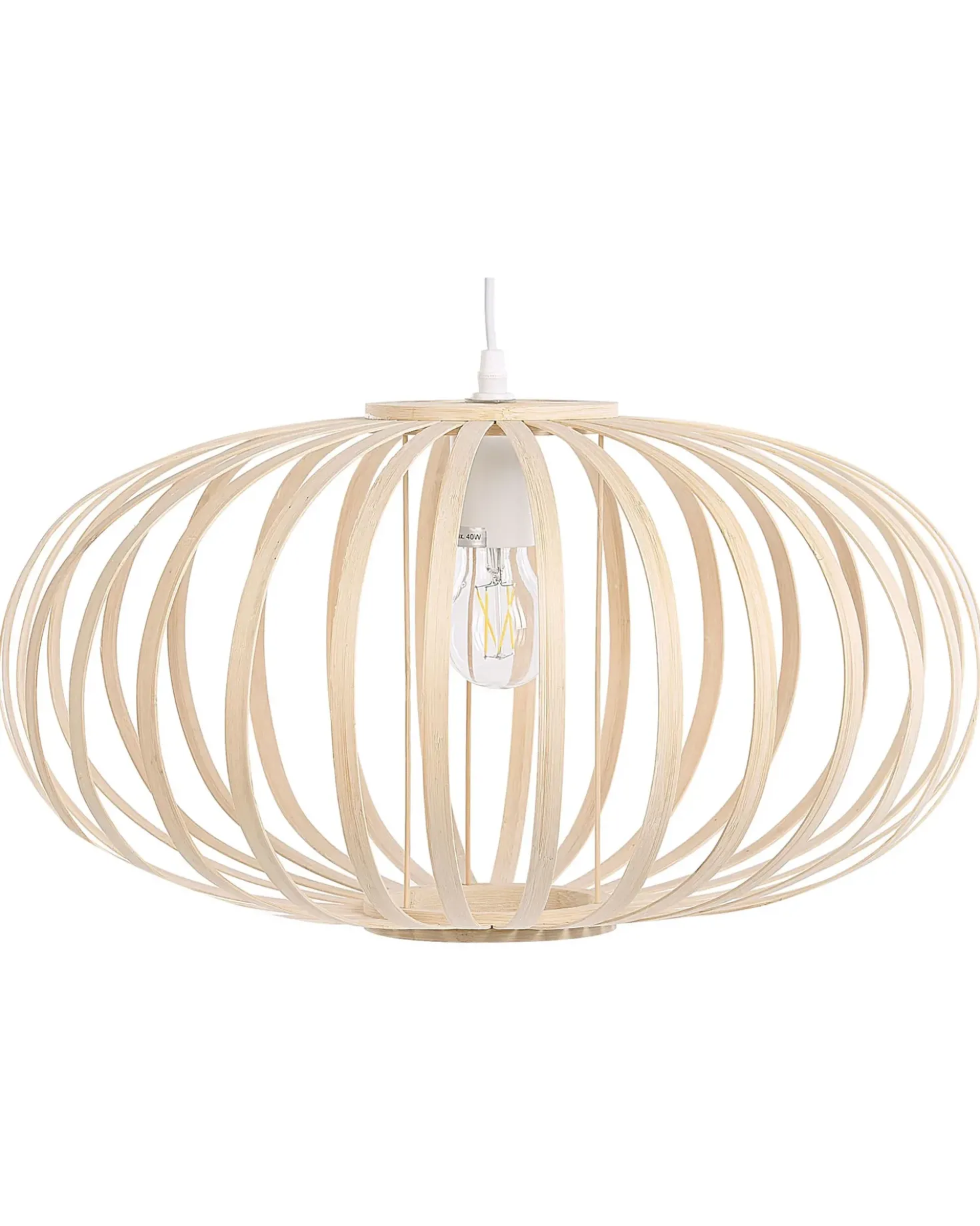 Lampadario HAVEL Bambù Marrone chiaro