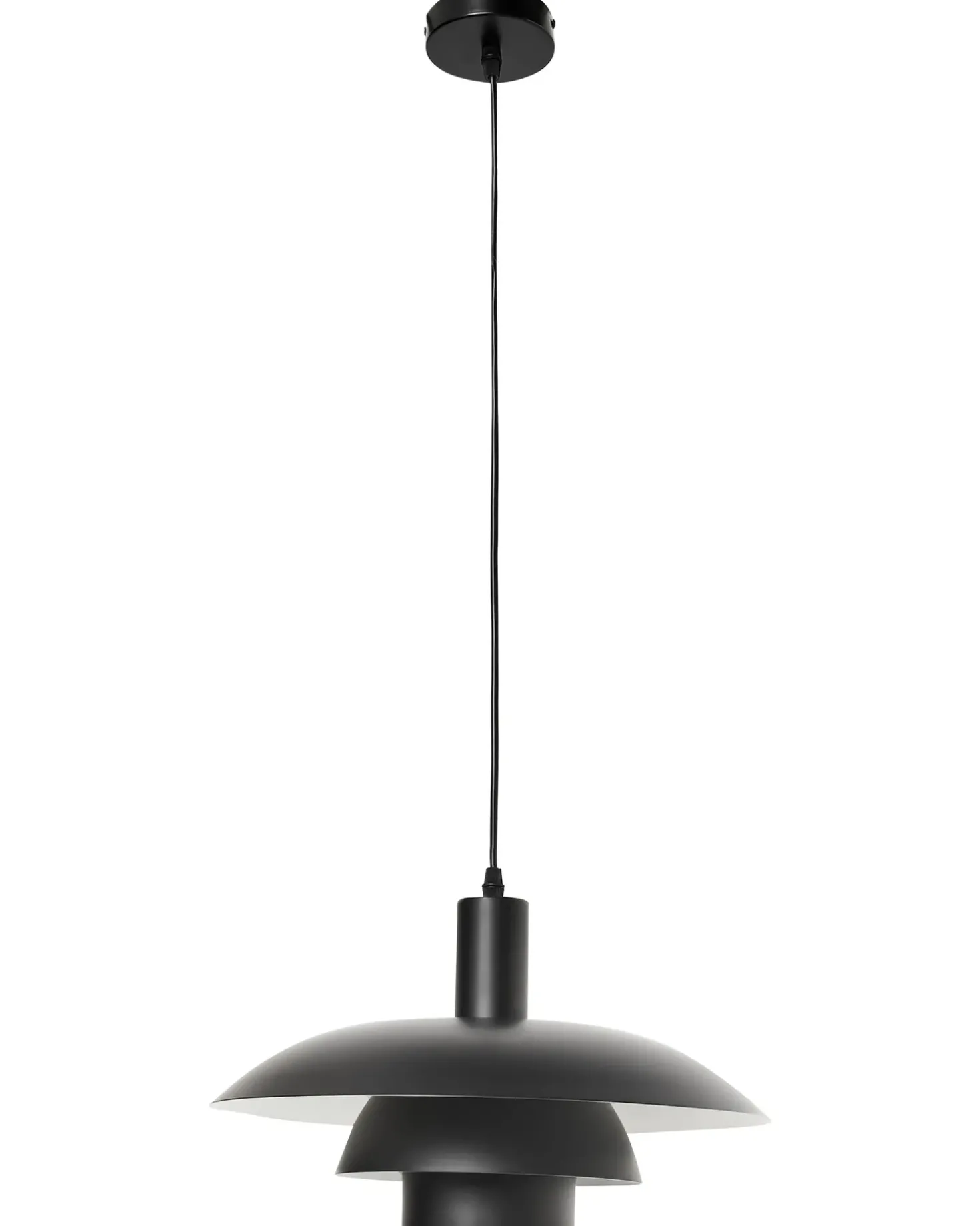 Lampadario HILBA Metallo Nero