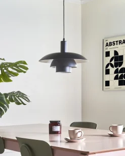 Lampadario HILBA Metallo Nero
