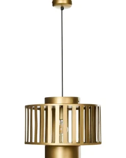 Lampadario HUGLI Metallo Ottone