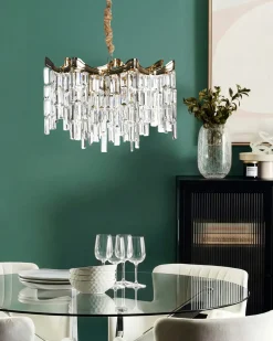 Lampadario JEMNI Cristallo Oro