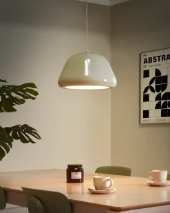 Lampadario JOKU Metallo Beige chiaro
