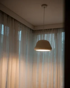Lampadario JOKU Metallo Beige chiaro