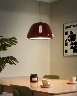 Lampadario JOKU Metallo Rosso