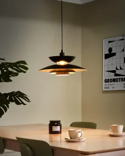 Lampadario JURGA Metallo Nero