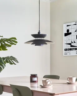 Lampadario JURGA Metallo Nero