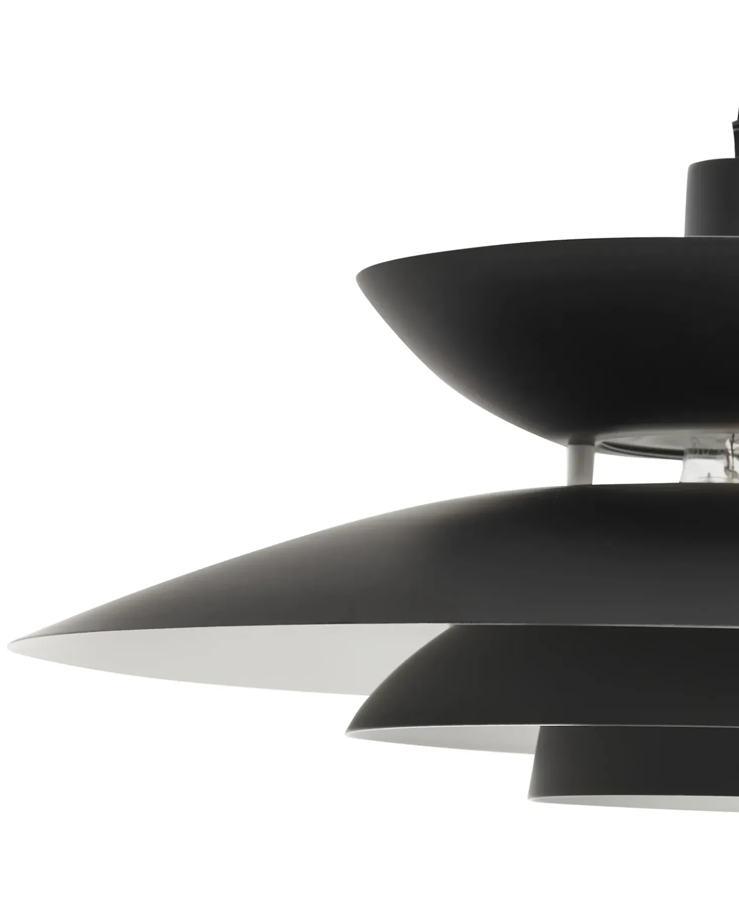 Lampadario JURGA Metallo Nero