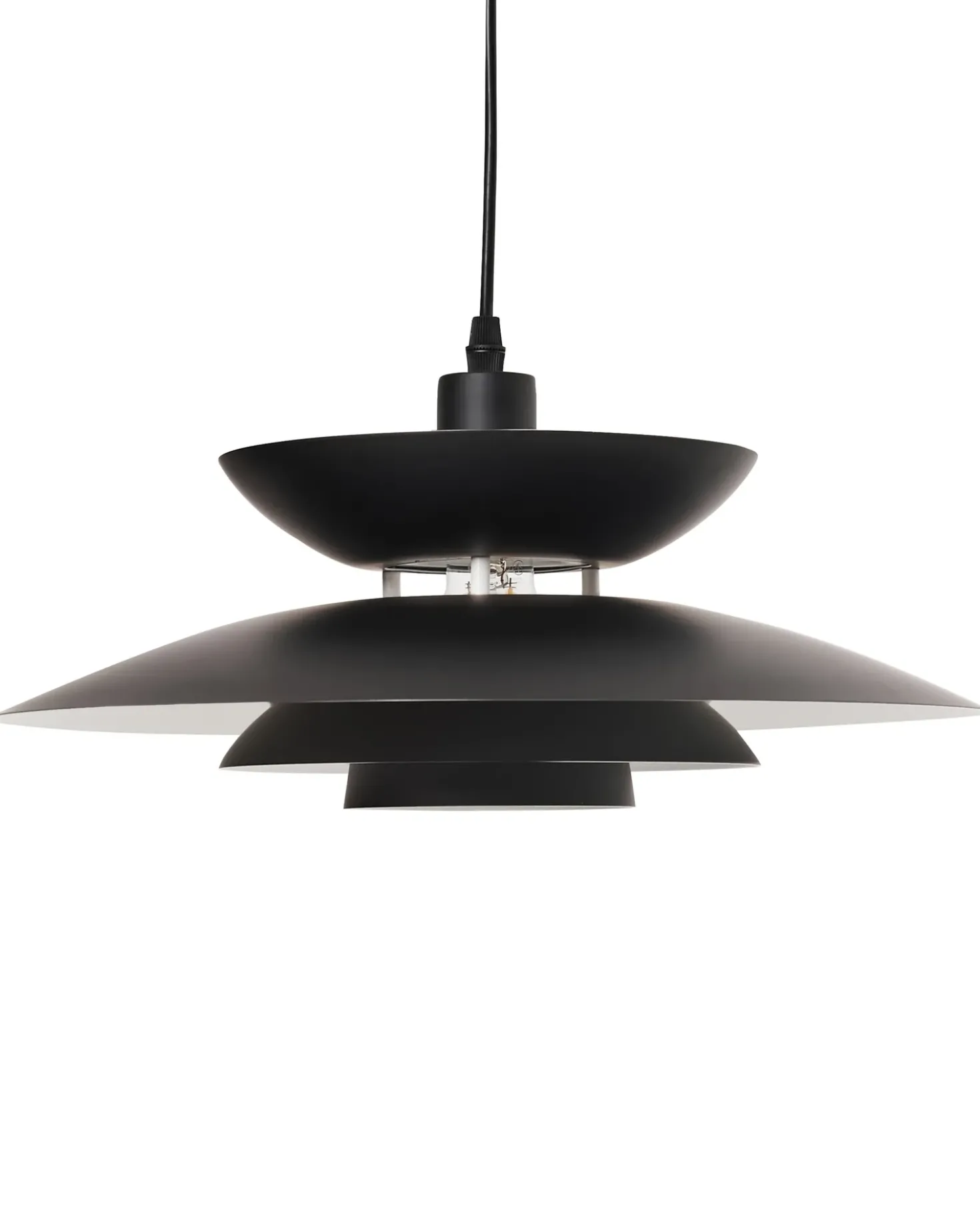 Lampadario JURGA Metallo Nero