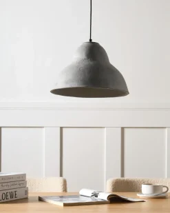 Lampadario KABALEBO Cartapesta Grigio