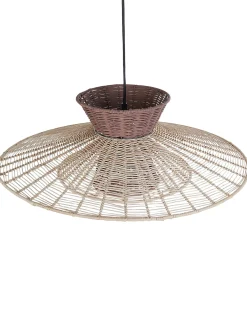 Lampadario KABOMPO Rattan Marrone