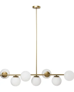 Lampadario KARLA Metallo Oro