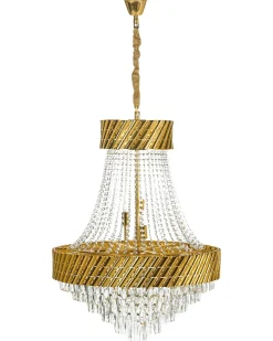 Lampadario KARSA Cristallo Oro