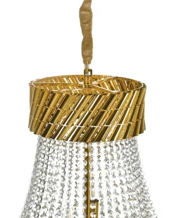 Lampadario KARSA Cristallo Oro
