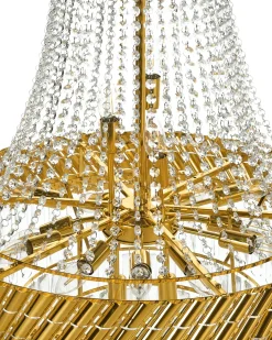 Lampadario KARSA Cristallo Oro