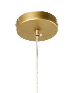 Lampadario KASARI Metallo Oro