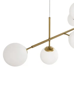 Lampadario KASARI Metallo Oro