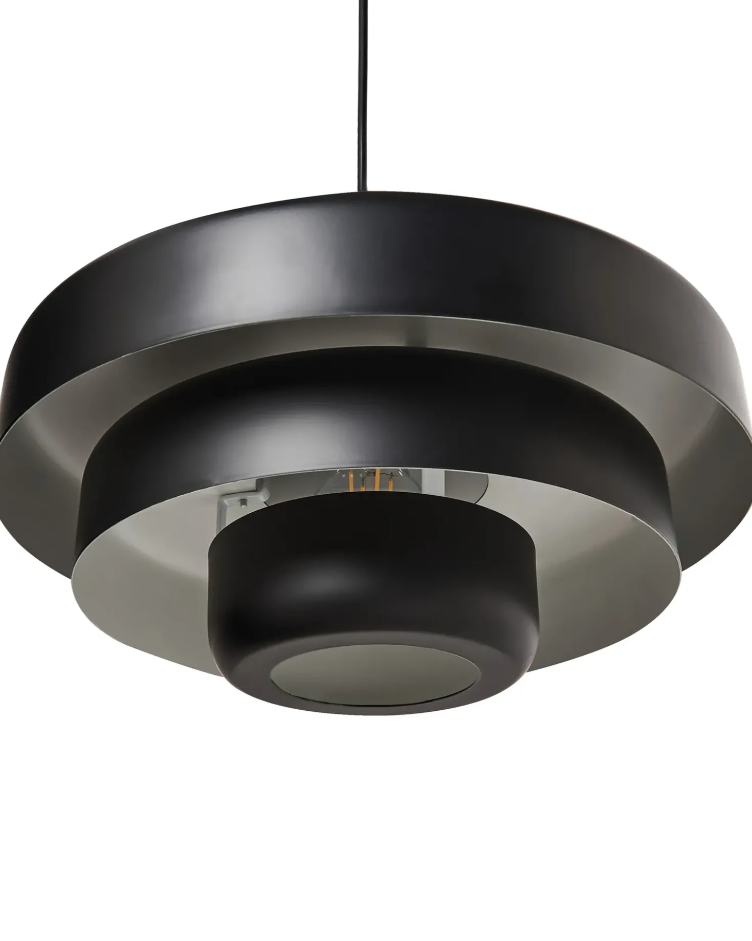 Lampadario KOLGA Metallo Nero