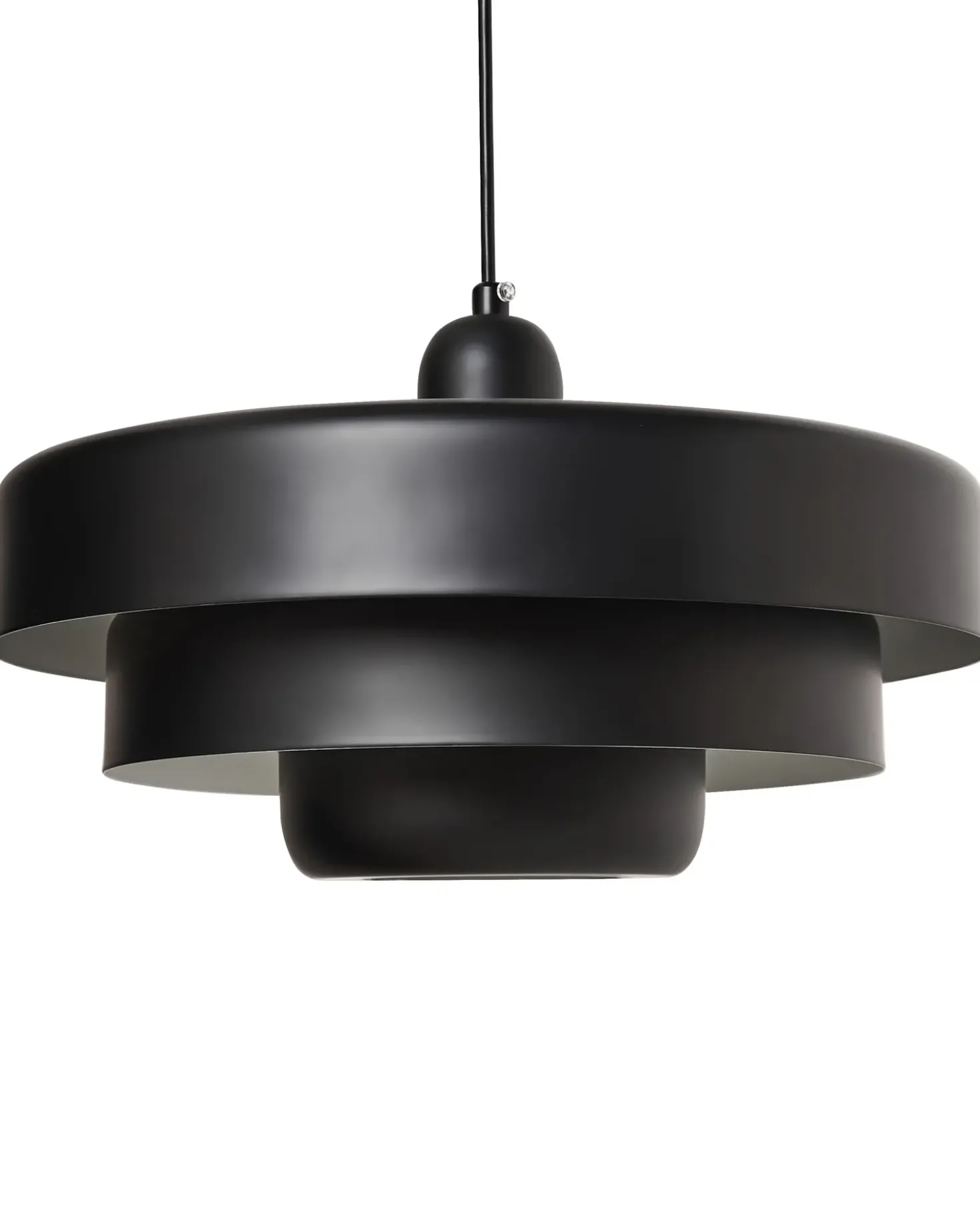 Lampadario KOLGA Metallo Nero