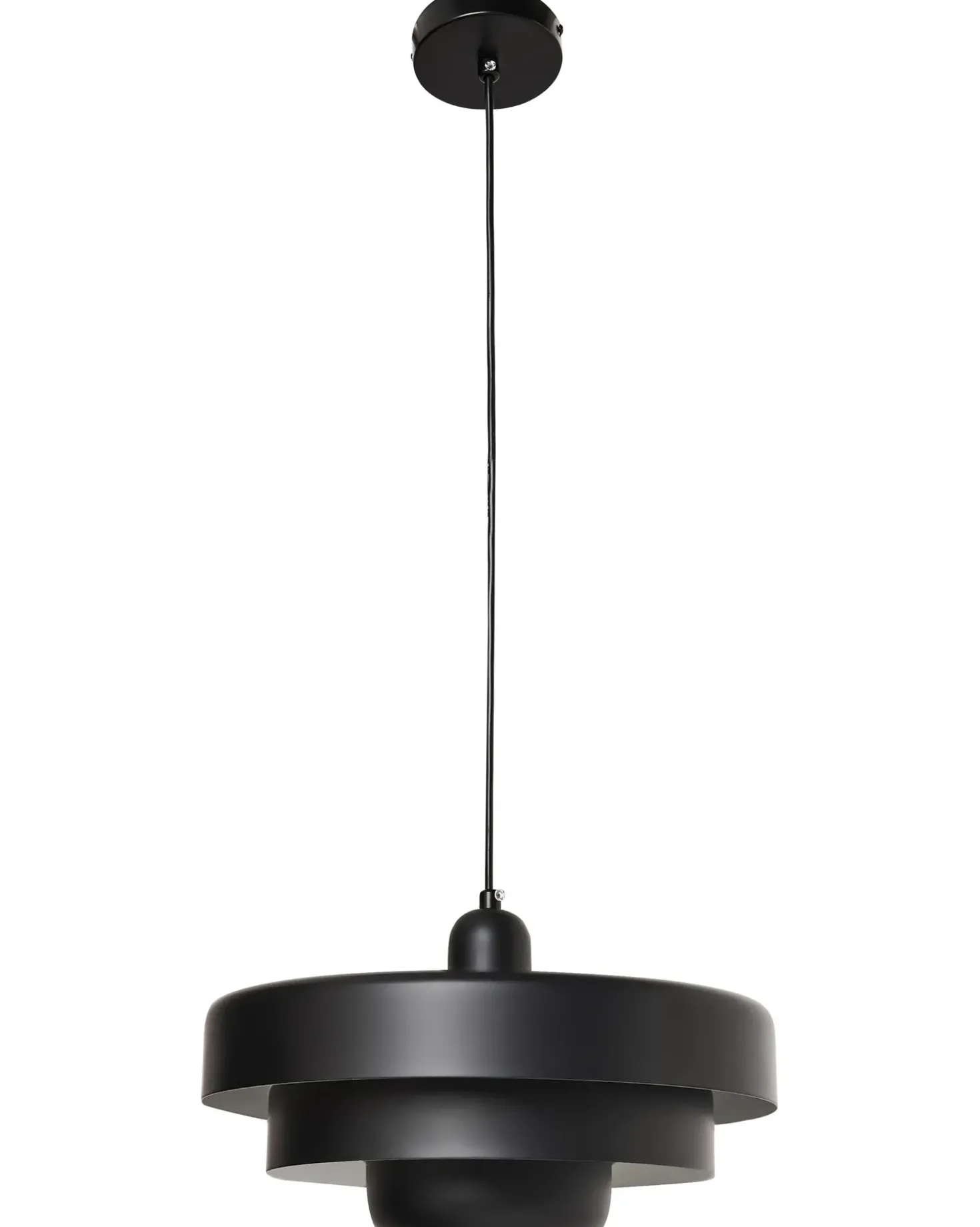 Lampadario KOLGA Metallo Nero