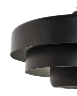 Lampadario KOLGA Metallo Nero