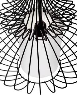 Lampadario KOLVA Metallo Nero