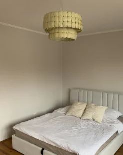 Lampadario KOTMALE Guscio di cocco Beige chiaro