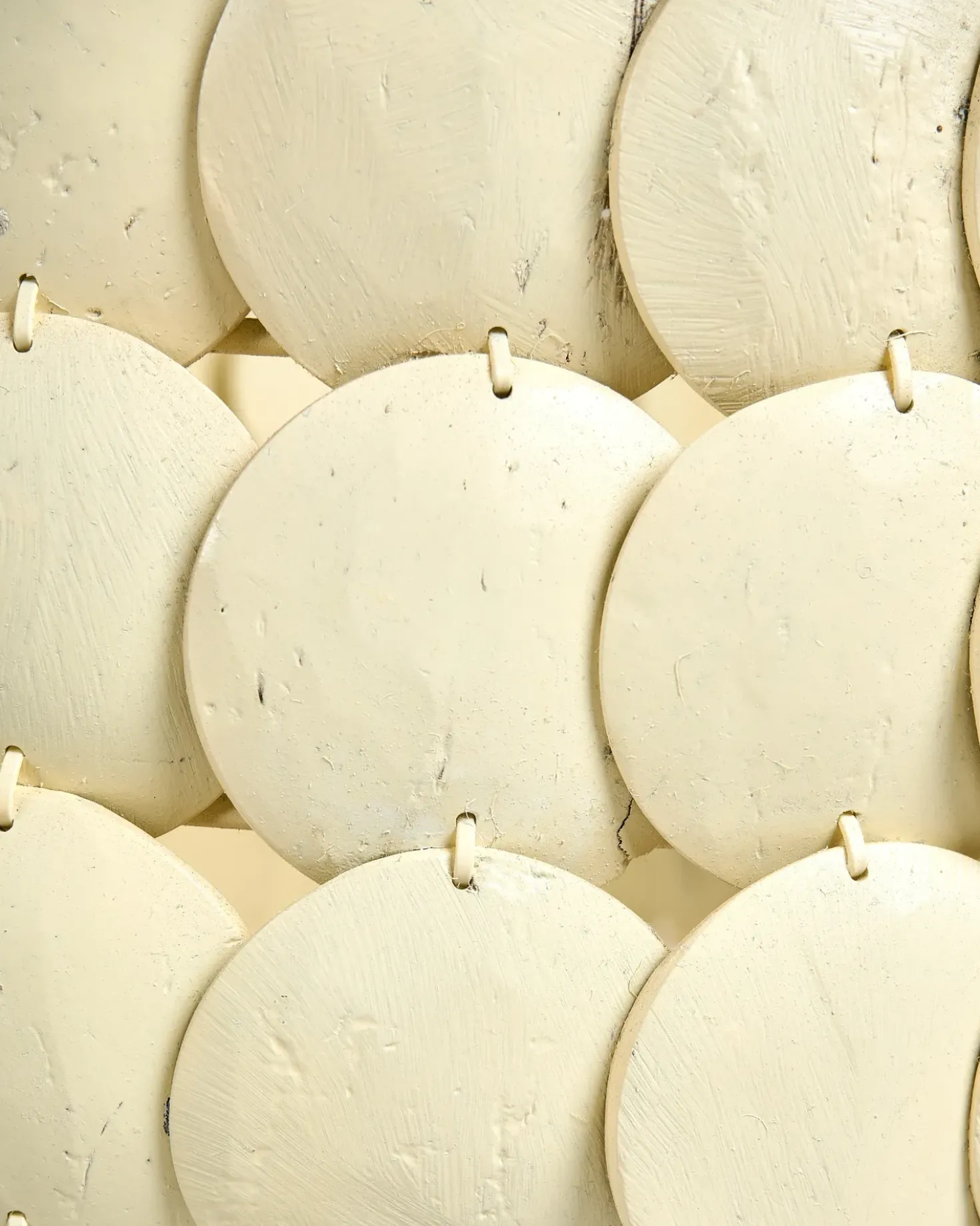 Lampadario KOTMALE Guscio di cocco Beige chiaro