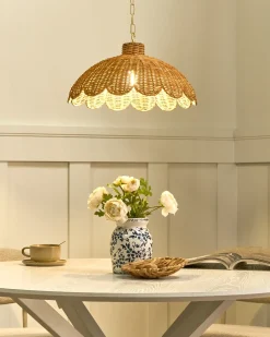 Lampadario KUKULE Rattan Naturale