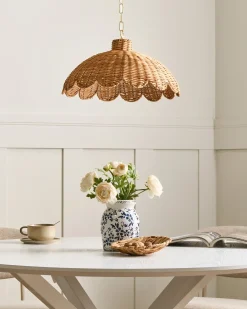 Lampadario KUKULE Rattan Naturale