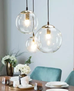 Lampadario LADON Vetro Trasparente