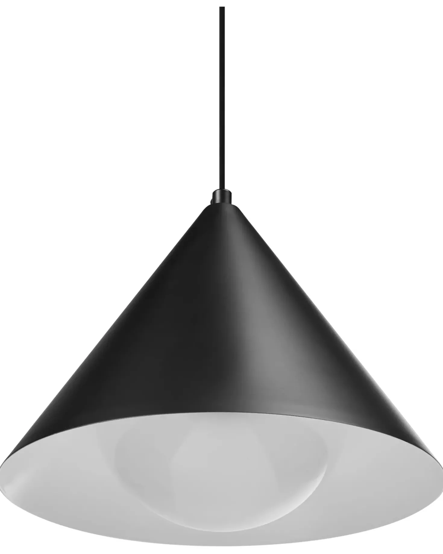 Lampadario LEYRE Metallo Nero