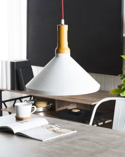 Lampadario LIARD Metallo Bianco