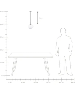 Lampadario LIFFEL Vetro Bianco