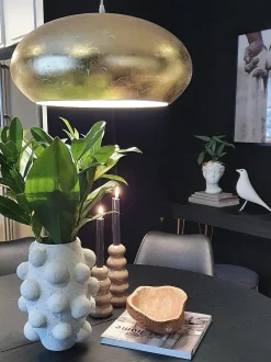 Lampadario LIMNATIS Metallo Oro