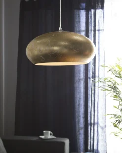 Lampadario LIMNATIS Metallo Oro