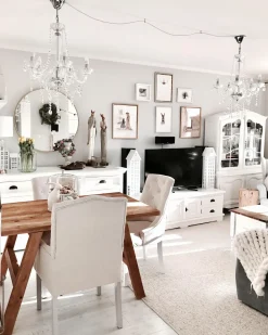 Lampadario LOCONE Cristallo Argento