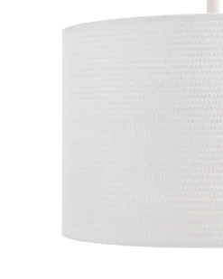 Lampadario LOKY Metallo Bianco/Beige