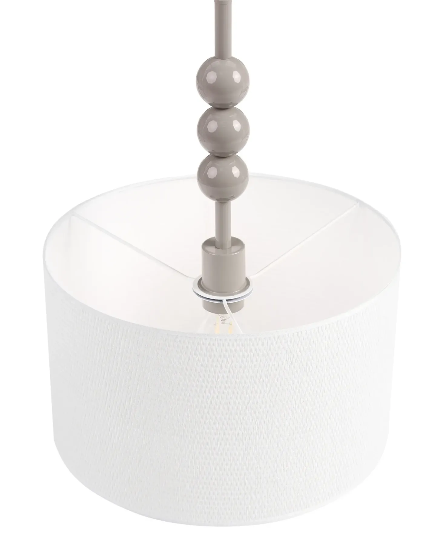 Lampadario LOKY Metallo Beige