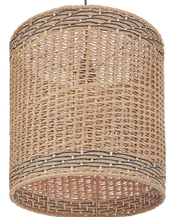 Lampadario LUAPULA Corda di carta Naturale