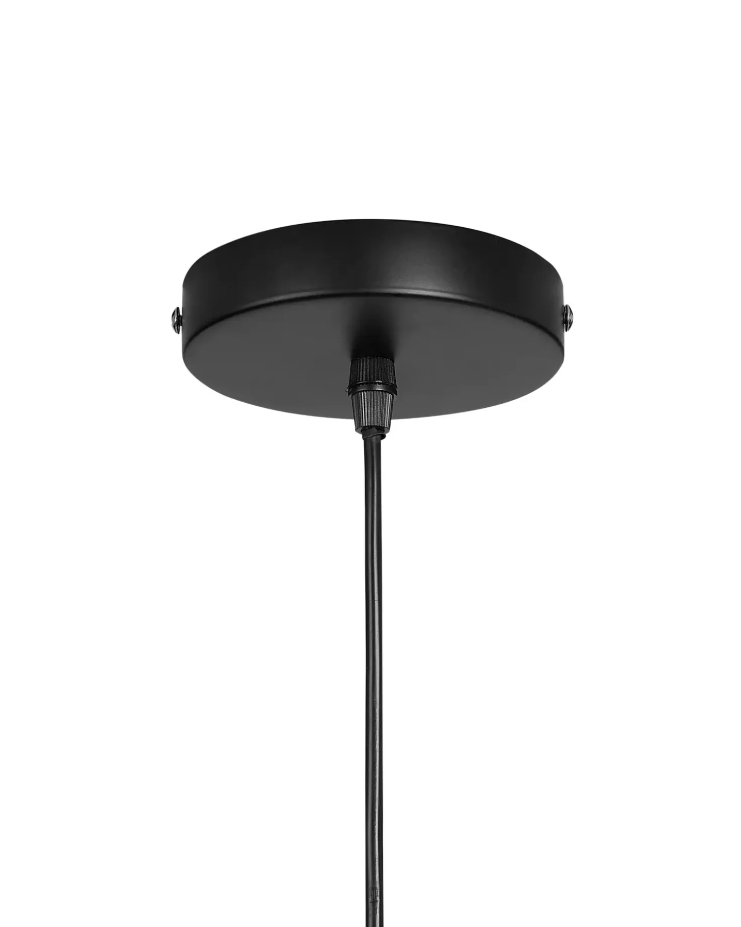 Lampadario LUNGA Metallo Nero