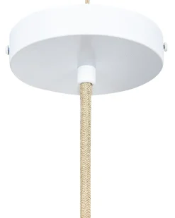 Lampadario LUYANO Rattan Verde chiaro
