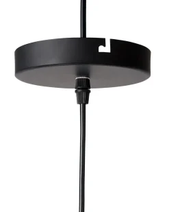 Lampadario MACKENZIE Metallo Nero