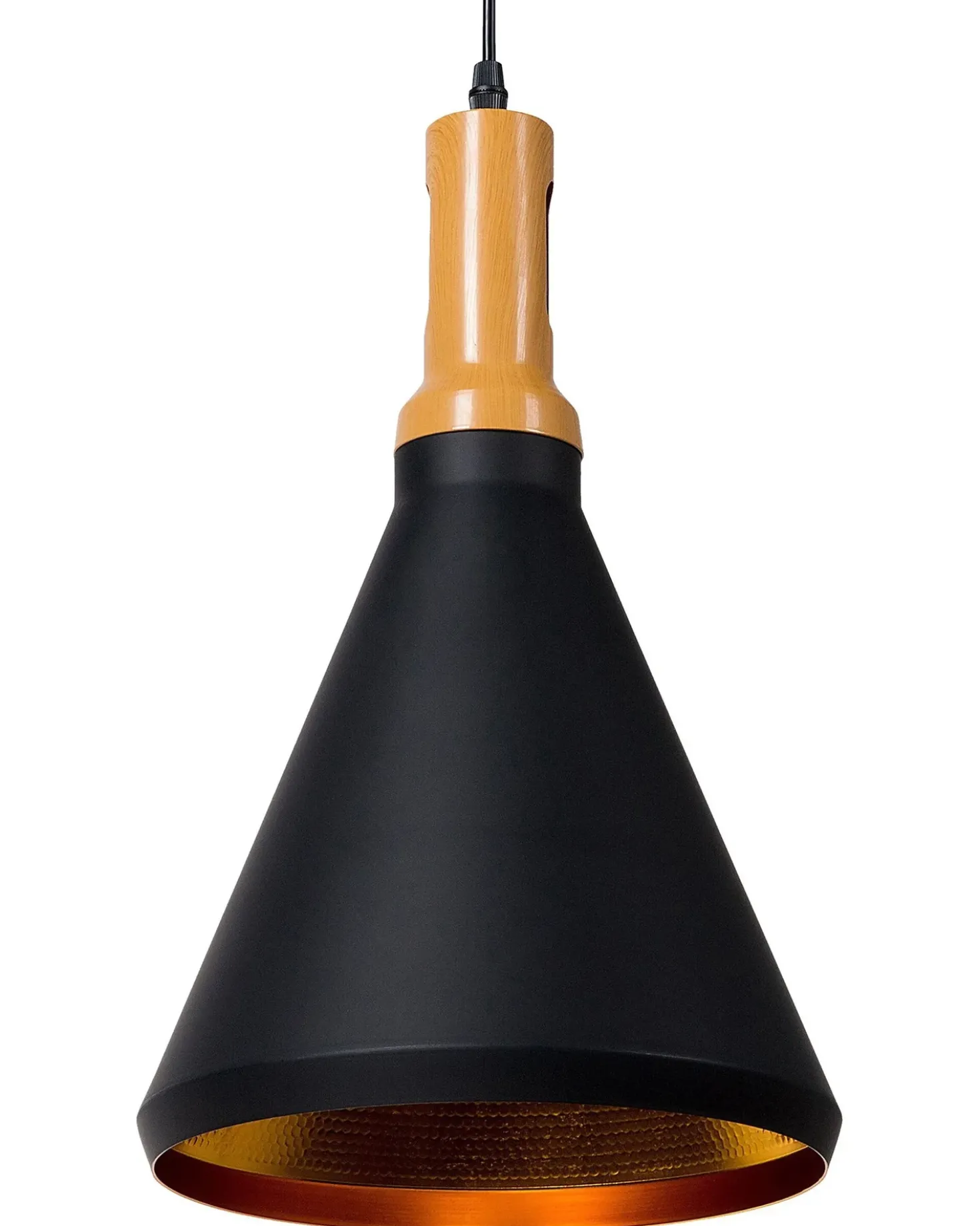 Lampadario MACKENZIE Metallo Nero